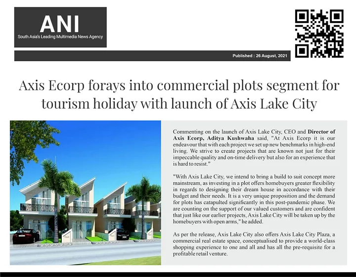 Commercial Plots Segment For Tourism Holiday